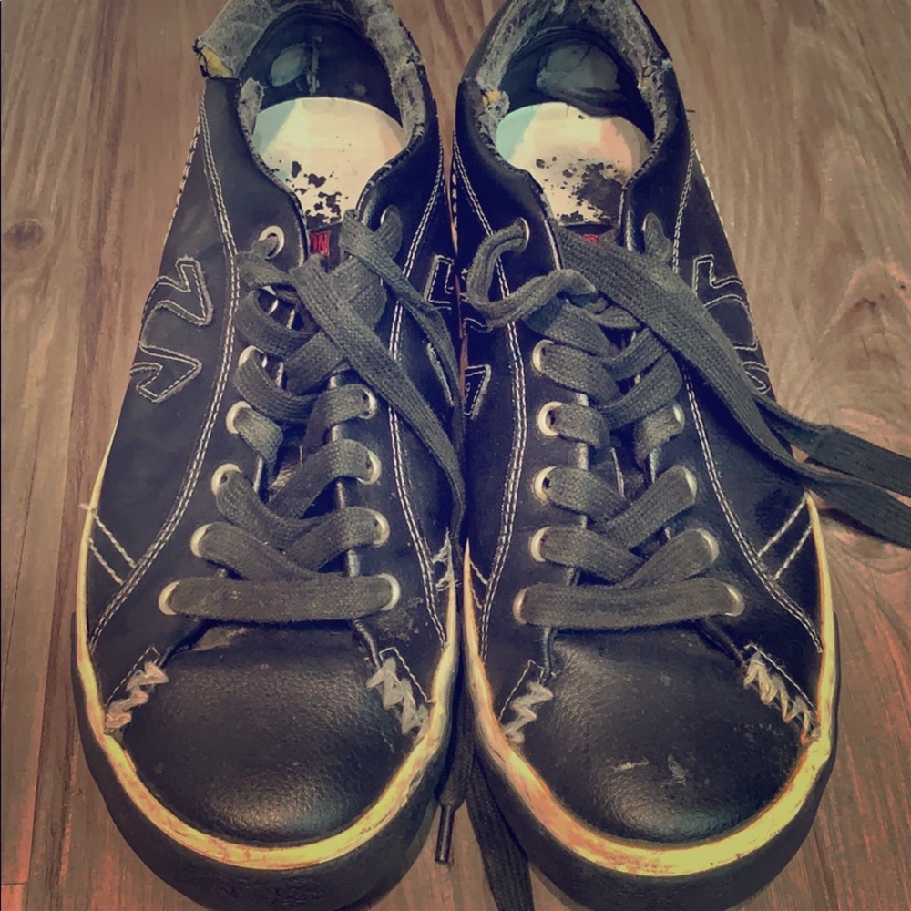 Men’s tru religion black shoes size 10